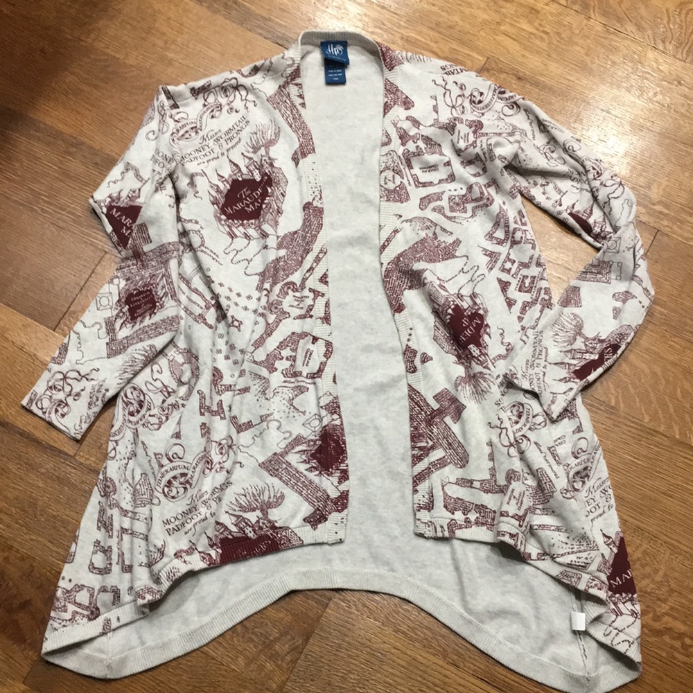 Hot Topic Harry Potter Cardigan size Small